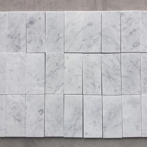 Carrara White Marble 3”x6